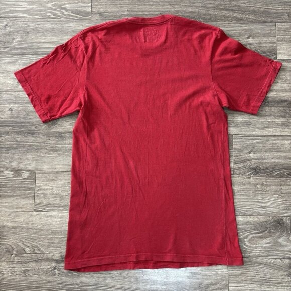 VTG Lifted Research Group LRG  Mens T-shirt Red Size M Graphic Tee Tree Y2K - Picture 9 of 12